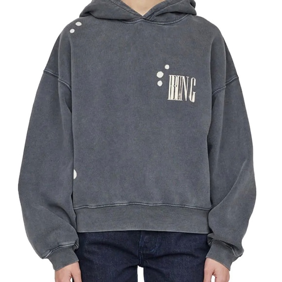 Anine Bing bleached Alec hoodie - Picture 6 of 6